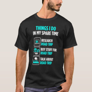 Camiseta Viajero de Caminos Tiempo Libre Compra Cosas para 