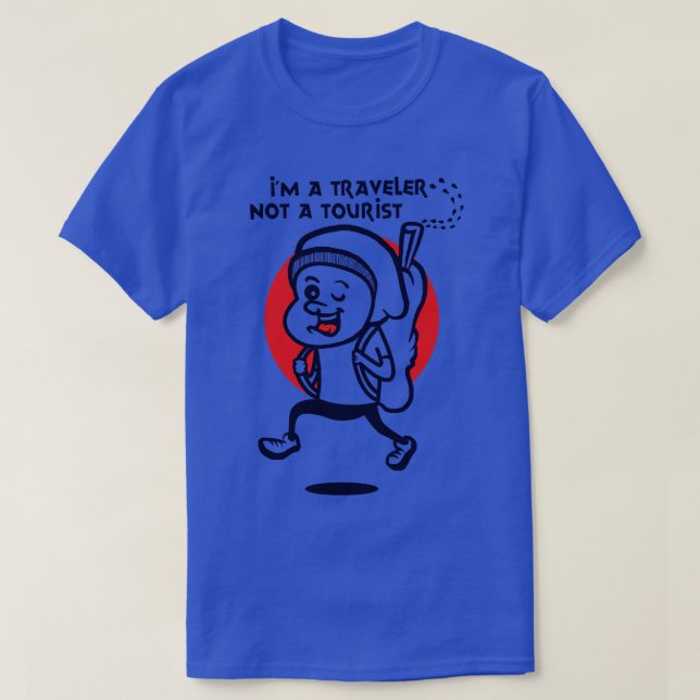 Camiseta viajero de im (Diseño del anverso)