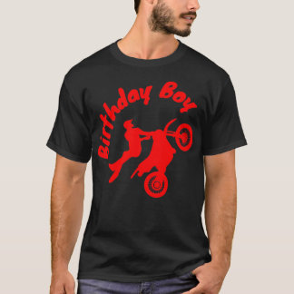 Camiseta Viajero de Motocross en bicicleta sucia Bday Boy E