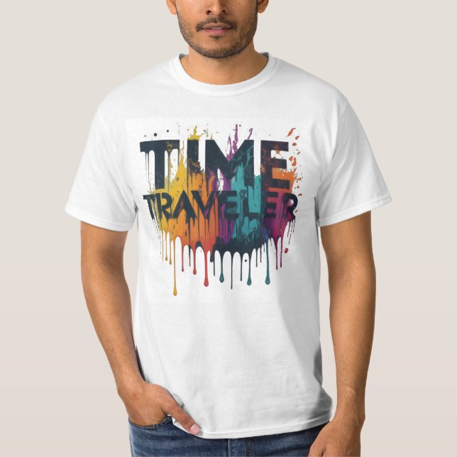 Camiseta Viajero de tiempo (Anverso)
