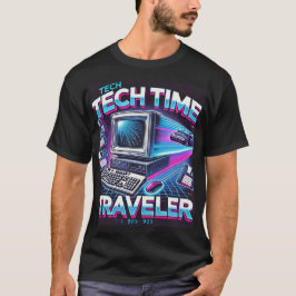 Camiseta Viajero de tiempo de tecnología retro - Nostalgia 