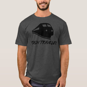 Camiseta Viajero del tren