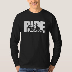 Camiseta Viajero en bicicleta Ciclismo Biker Life Motor Dep