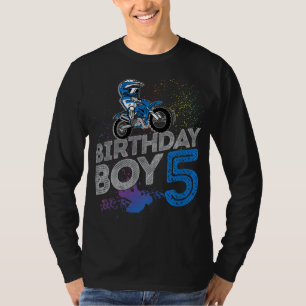 Camiseta Viajero en bicicleta sucia Motocross de 5 años qui