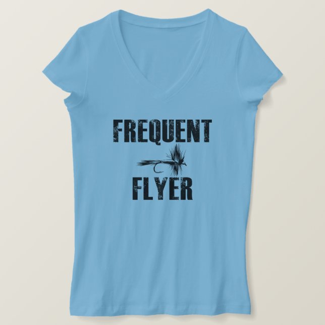 Camiseta viajero frecuente (Anverso del diseño)