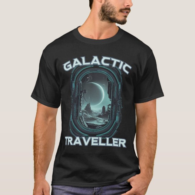 CAMISETA VIAJERO GALÁCTICO (Anverso)