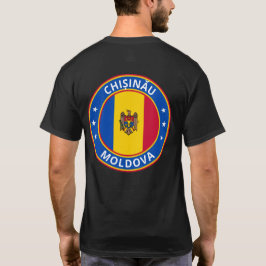 Camiseta Viajero global - Chișinău, Moldavia