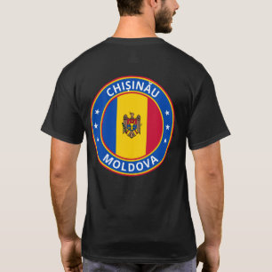 Camiseta Viajero global - Chișinău, Moldavia