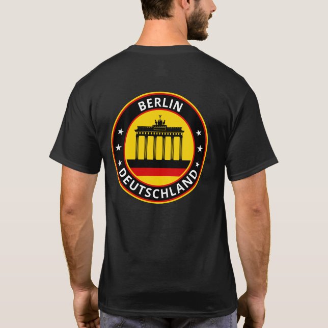 Camiseta Viajero global - 'Ciudad', Deutschland | Alemania  (Reverso)
