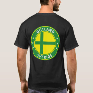 Camiseta Viajero global - Gutland, Sverige   Suecia (Edició