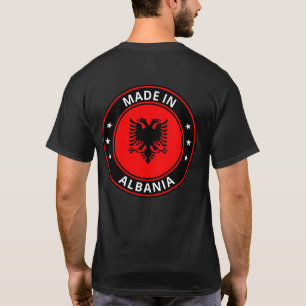 Camiseta Viajero Global - Hecho en Albania