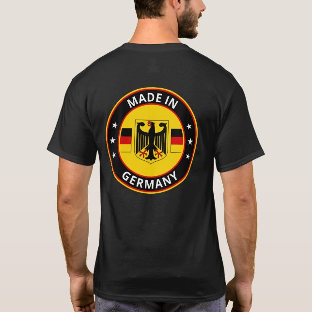 Camiseta Viajero Global - Hecho En Deutschland | Alemania (Reverso)