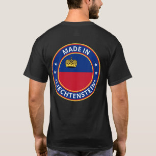 Camiseta Viajero Global - Hecho En Liechtenstein