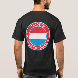 Camiseta Viajero Global - Hecho En Luxemburgo
