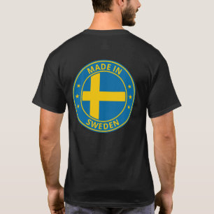 Camiseta Viajero Global - Hecho En Sverige   Suecia (Edició
