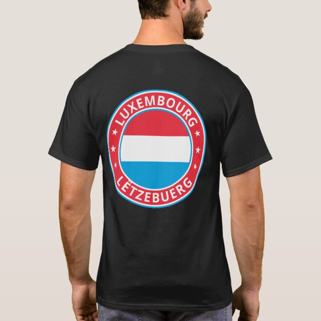 Camiseta Viajero global - Lëtzebuerg | Luxemburgo (Reverso)
