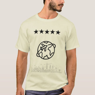 Camiseta Viajero Mundial – Aventura de Viaje