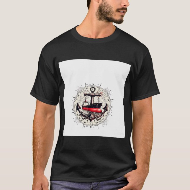 Camiseta Viajero Náutico (Anverso)