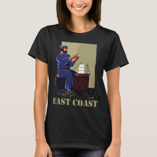 Camiseta Viajero Náutico de la Costa Este