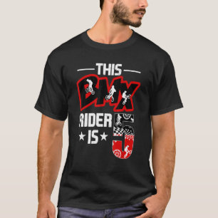 Camiseta Viajeros en bicicleta de 5 años Bmx Fiesta de cump