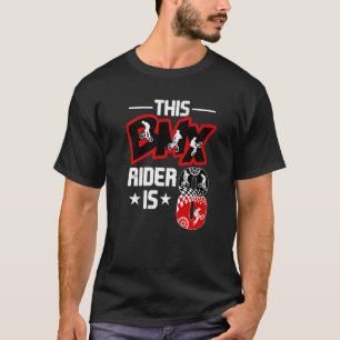 Camiseta Viajeros en bicicleta de 8 años Bmx Fiesta de cump