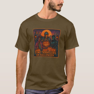 Camiseta Viajeros en el Tiempo en Halloween