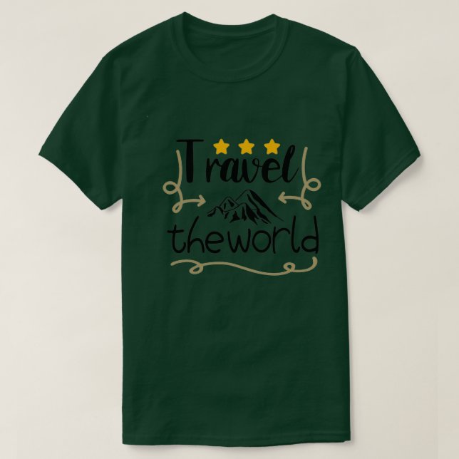 Camiseta Viajes (Diseño del anverso)