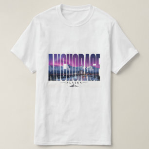 Camiseta Viajes al frente del agua en la montaña de Anchora