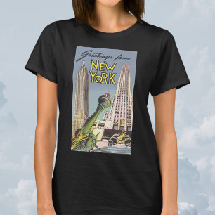 Camiseta Viajes Antiguos, Famosos Monumentos de la Ciudad d