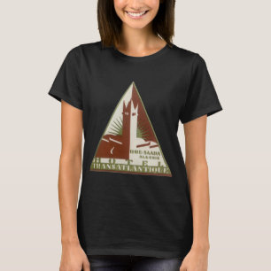 Camiseta Viajes Antiguos, Hotel Transatlántico, Argelia