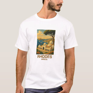 Camiseta Viajes Antiguos Rodas Grecia