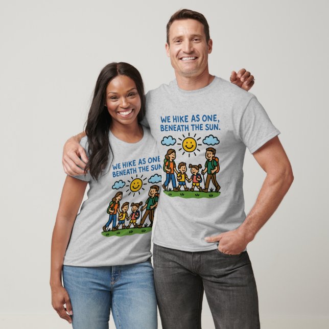 Camiseta Viajes, caminatas, acampadas (Unisexo)