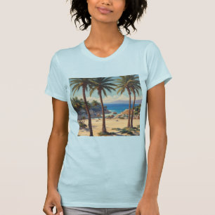 Camiseta Viajes Cote D'Azur de Palm Trees Vintage