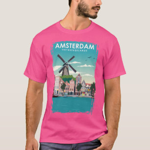 Camiseta Viajes de Ámsterdam