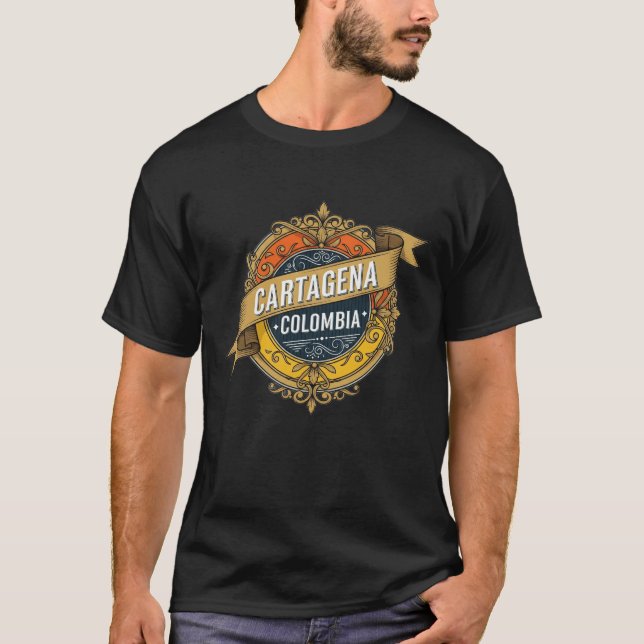 Camiseta Viajes de Cartagena Colombia (Anverso)