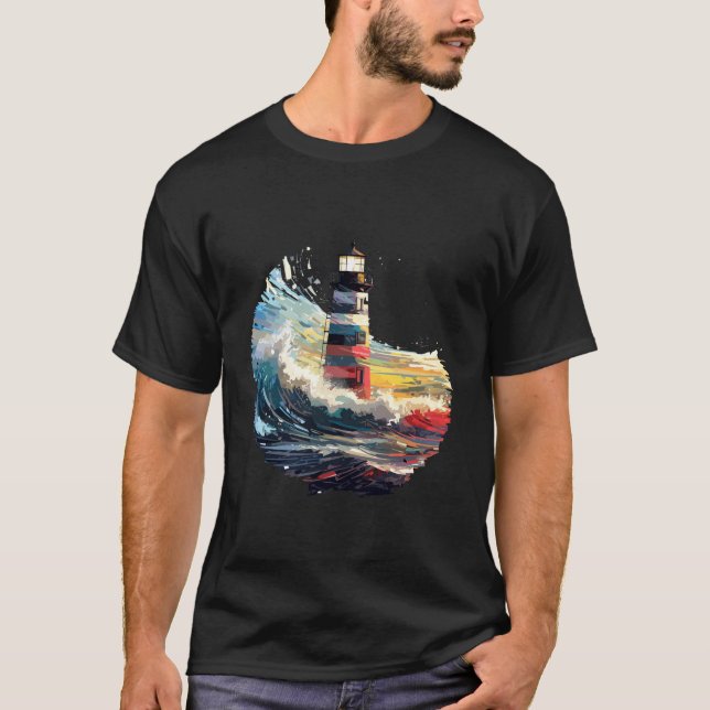 Camiseta Viajes de descubrimiento de belleza oceánica en el (Anverso)