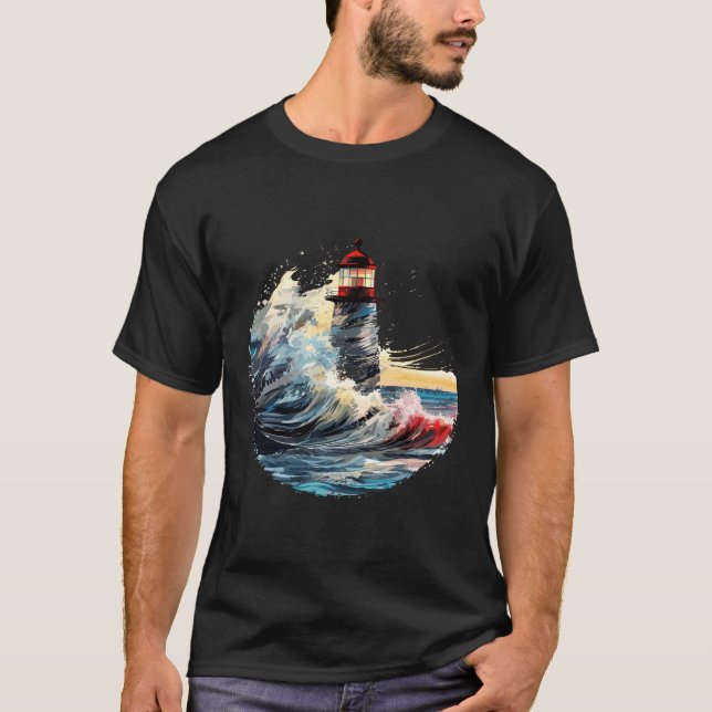 Camiseta Viajes de descubrimiento de belleza oceánica en el (Anverso)