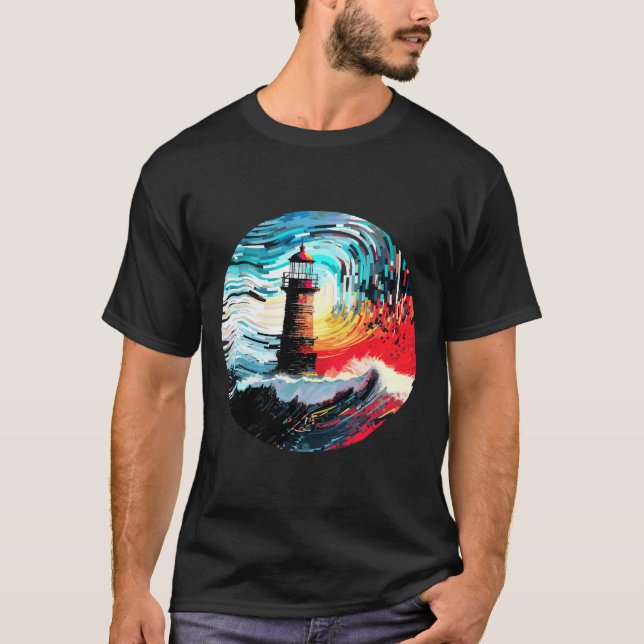 Camiseta Viajes de descubrimiento de belleza oceánica en el (Anverso)