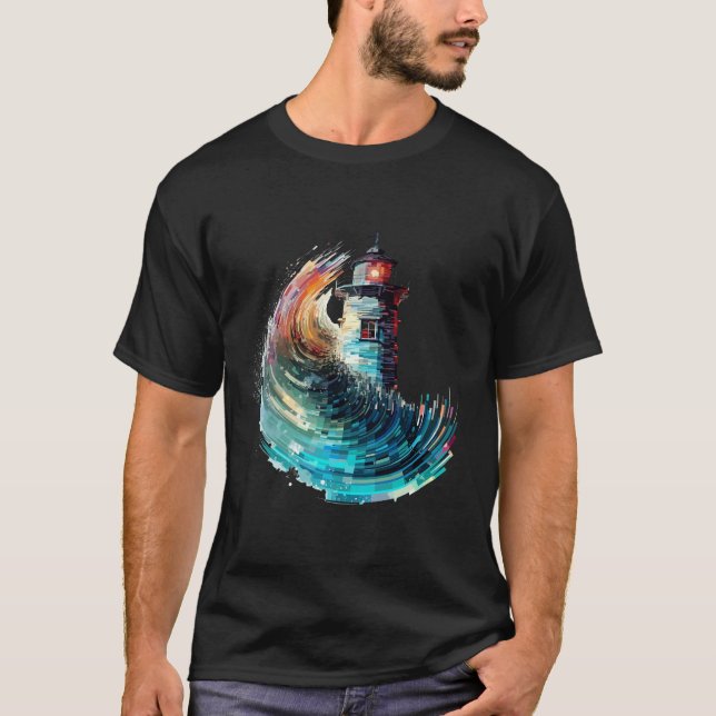 Camiseta Viajes de descubrimiento de belleza oceánica en el (Anverso)