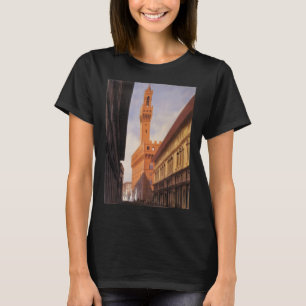 Camiseta Viajes de época, Palazzo Vecchio, Florencia, Itali