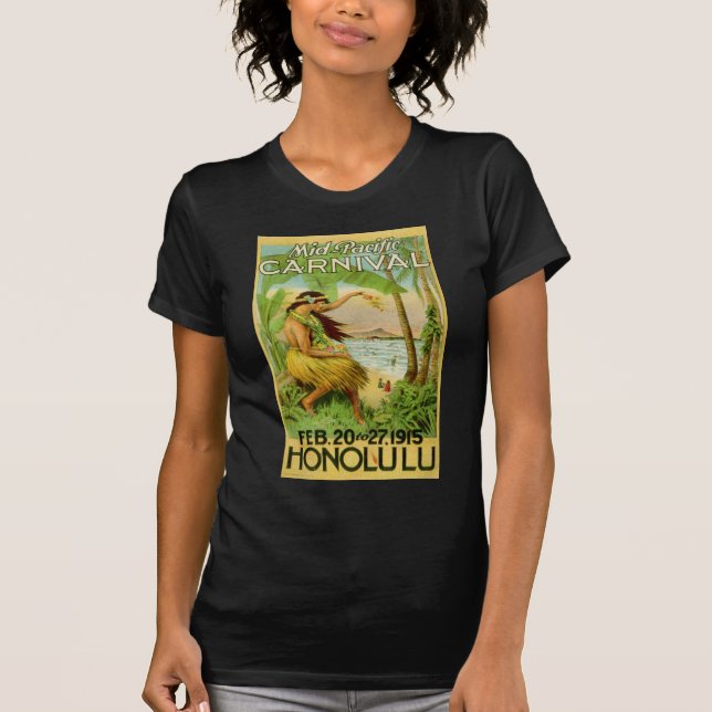 Camiseta Viajes de estilo hawaiano (Anverso)