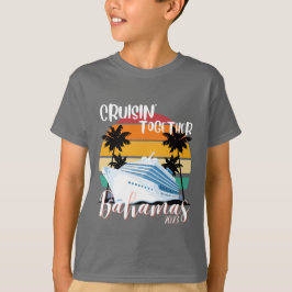 Camiseta Viajes de grupos familiares de amigos en el crucer