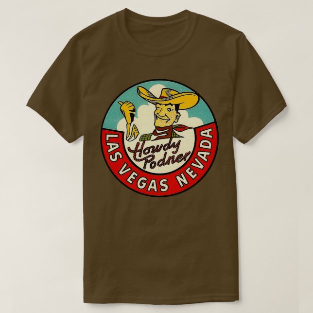 Camiseta Viajes de Las Vegas Vic (Diseño del anverso)