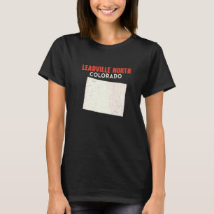 Camiseta Viajes de Leadville North Colorado USA State Ameri