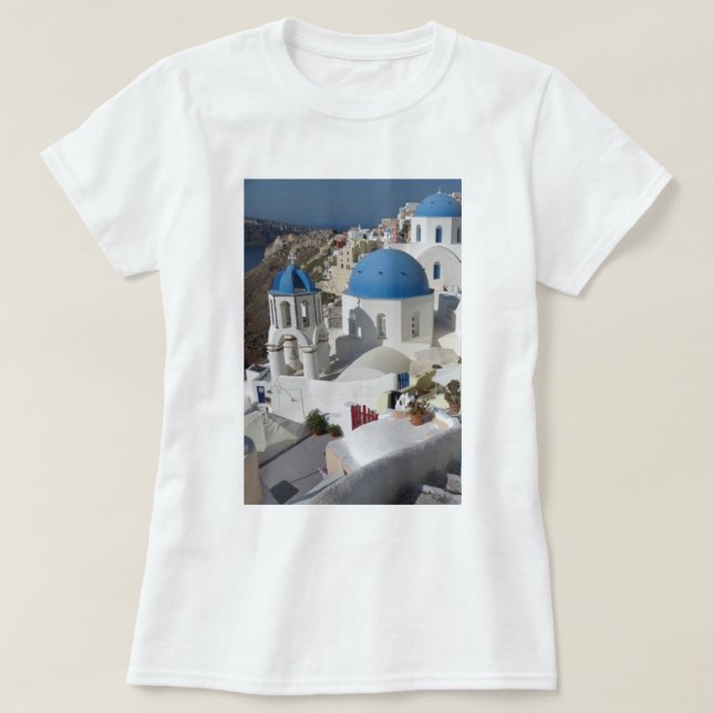 Camiseta Viajes de Mykonos Grecia (Diseño del anverso)
