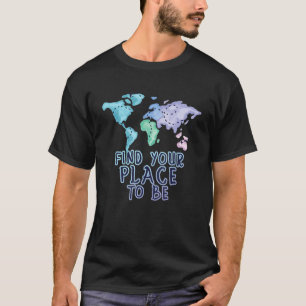 Camiseta Viajes de países de cultura de mochilera