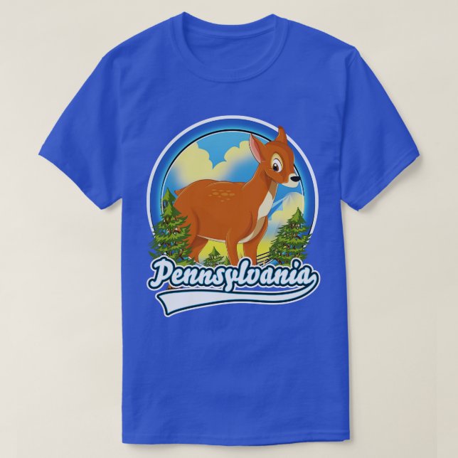 Camiseta Viajes de Pennsylvania (Diseño del anverso)