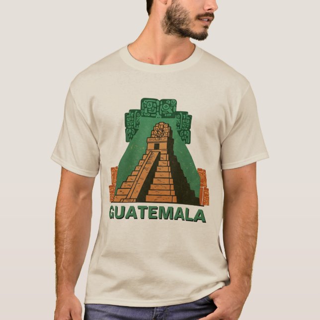Camiseta Viajes de Tikal Guatemala (Anverso)