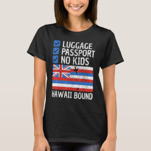 Camiseta Viajes De Un Equipo De Vacaciones De Hawái A Mujer
