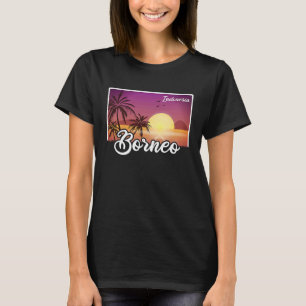 Camiseta Viajes de vacaciones de Indonesia de época Asia Bo